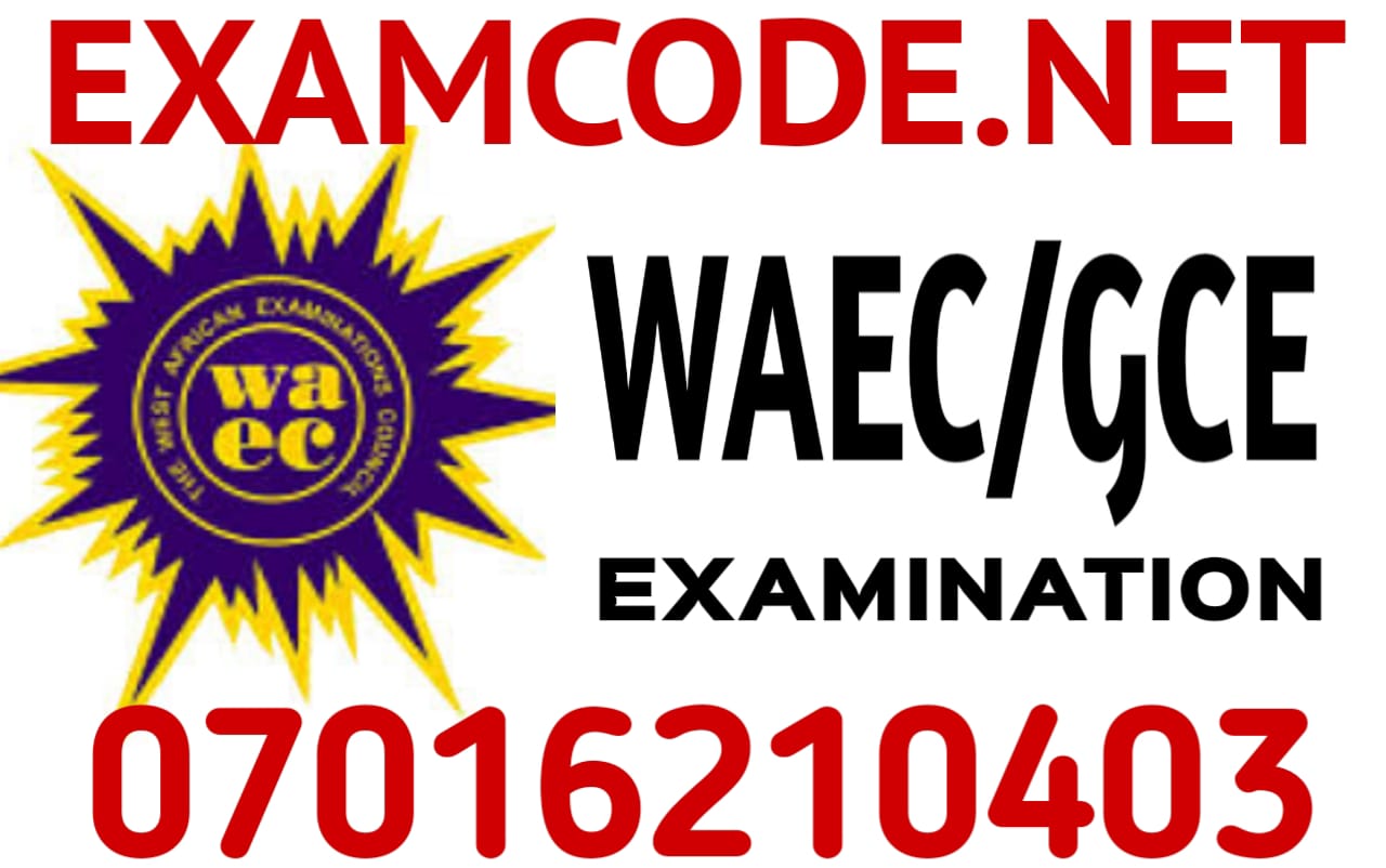 2024/2025 WAEC GCE Runz (Runs) WAEC GCE Expo WAEC GCE Questions And