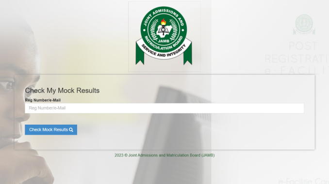 JAMB Releases 2023 UTME Supplementary Mock Result See How To Check 